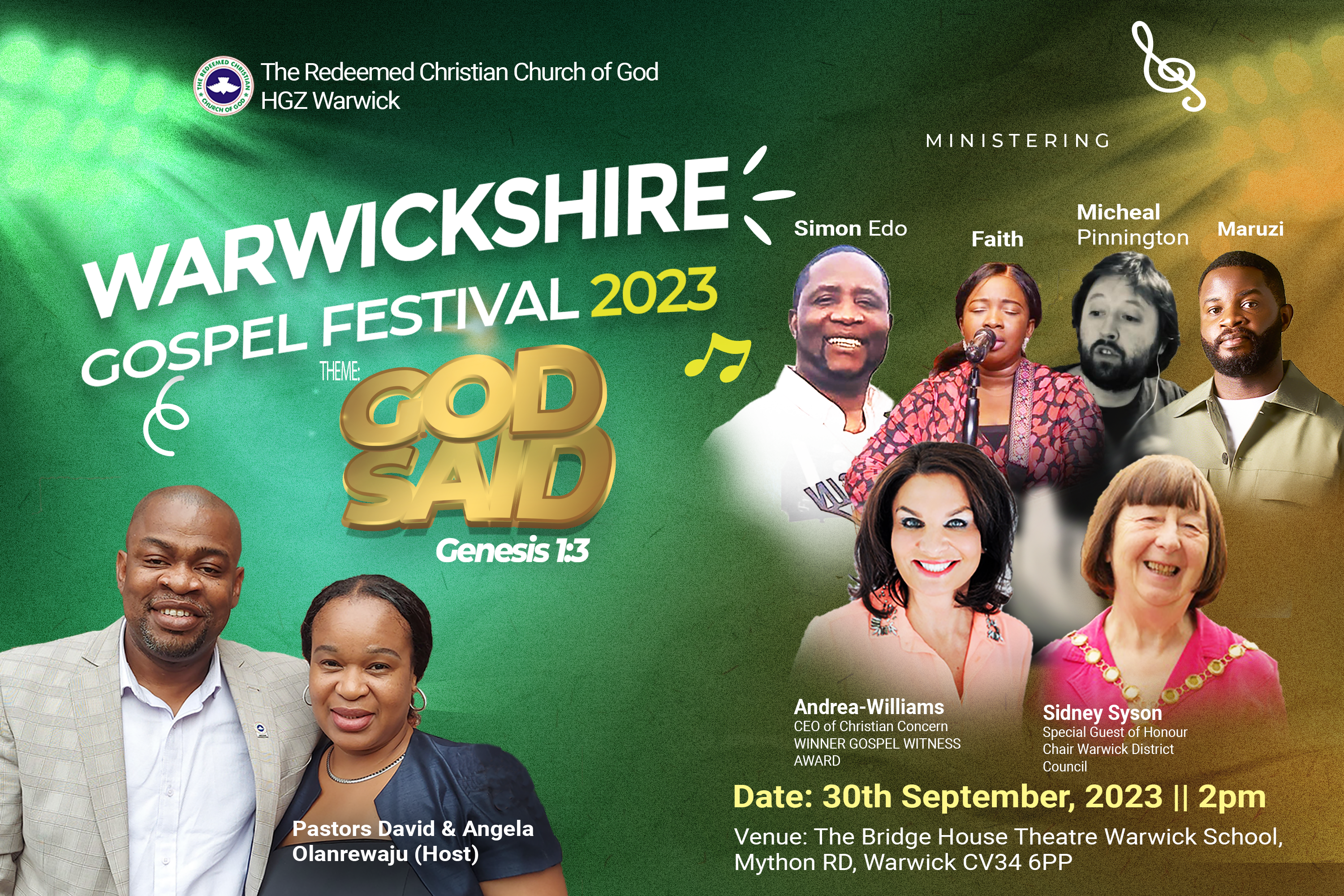 Warwickshire Gospel Festival
